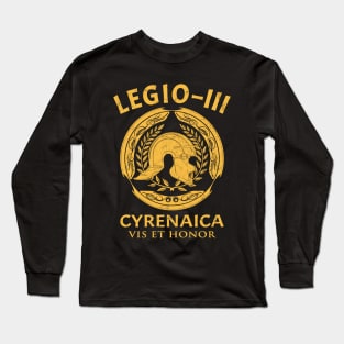 Legio III Cyrenaica Roman Legionary Long Sleeve T-Shirt